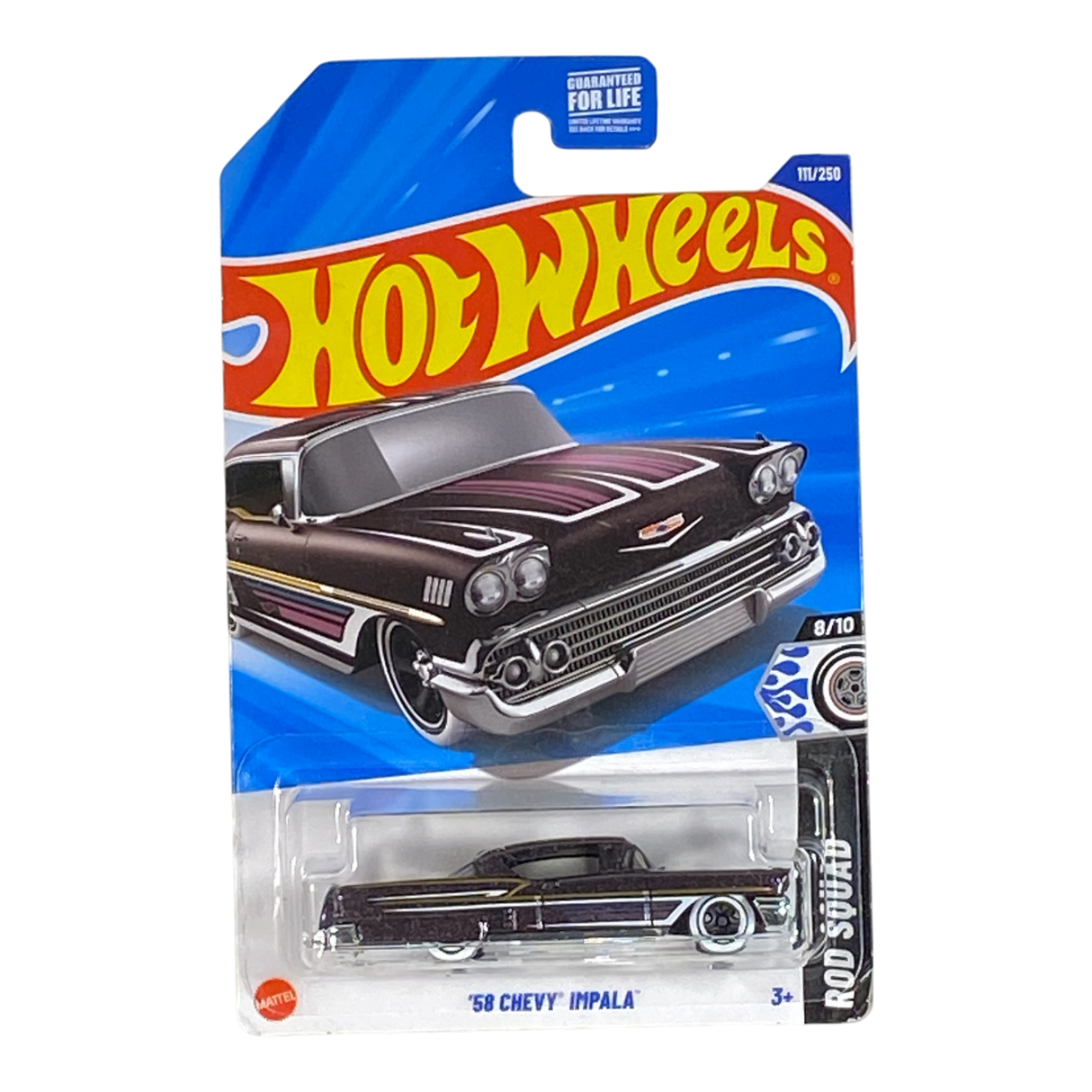 Hot Wheels '58 Chevy Impala - Rod Squad Series 8/10