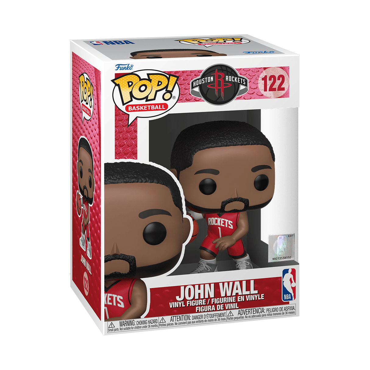 POP! NBA: Rockets - John Wall (Red Jersey)