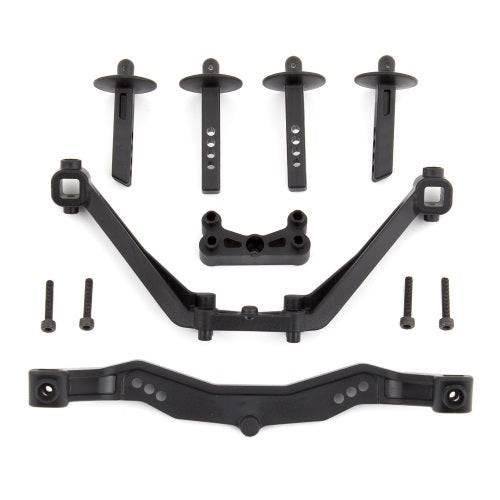 Team Associated 71123 Front / Rear Body Mounts SC6.1