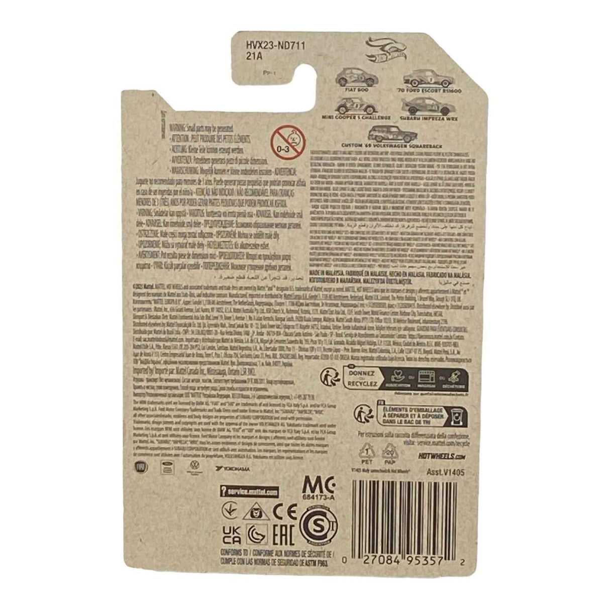 Hot Wheels Subaru Impreza WRX - 2024 Spring Series 4/5