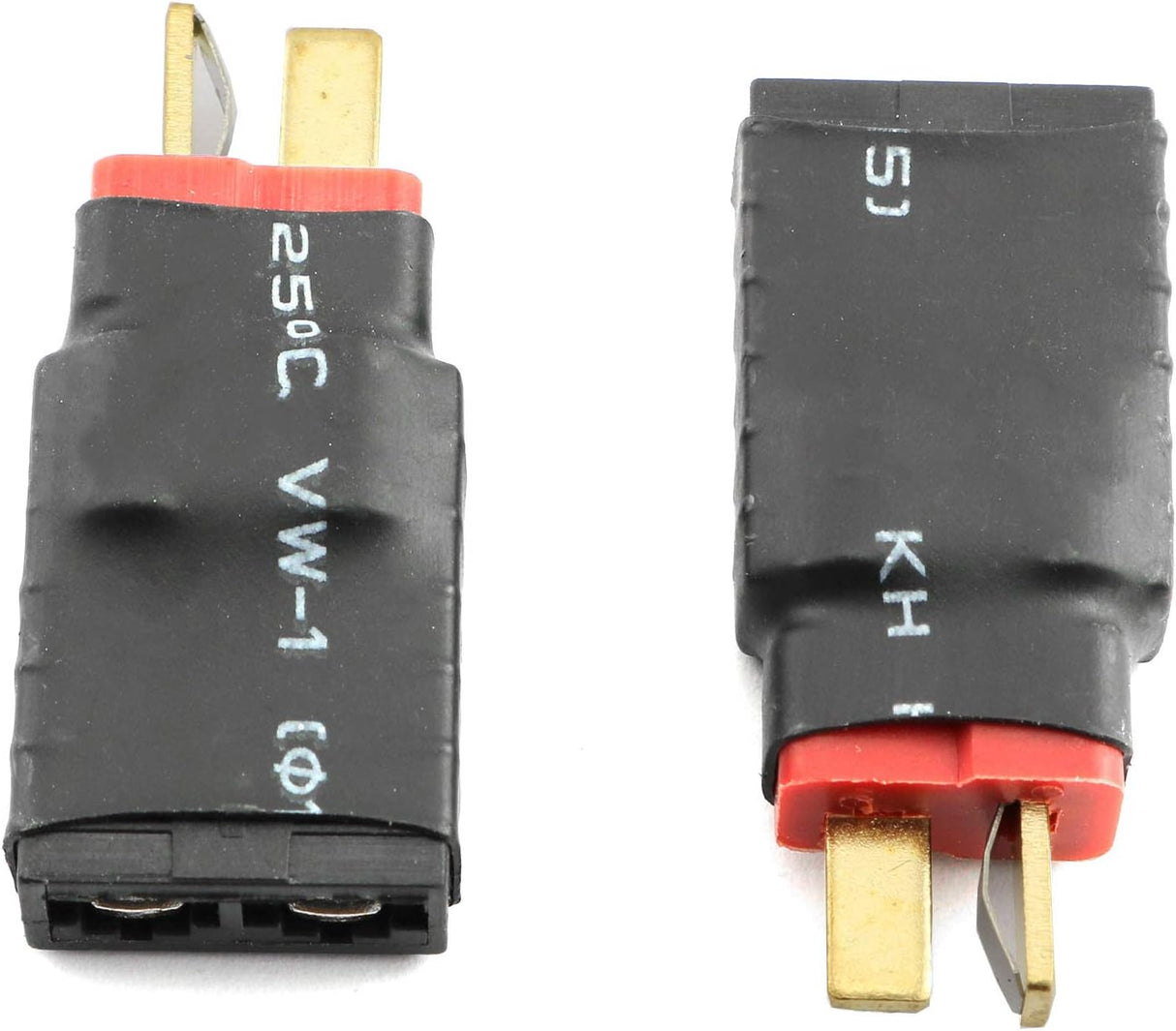 Island Hobby Nut 2pc Male Deans to Traxxas Female Adapter Connector