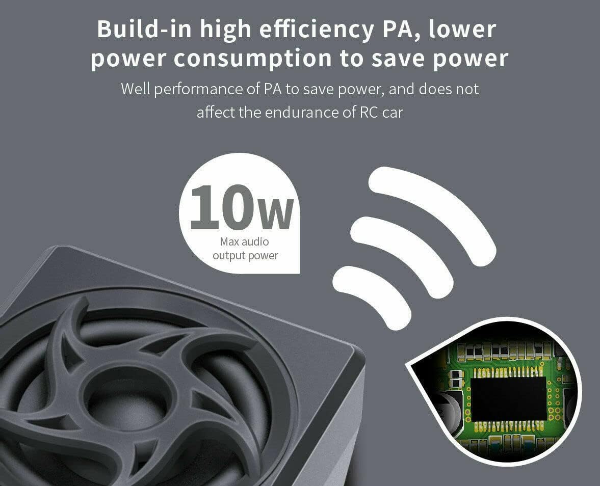 G.T.Power Engine Sound Simulated System For RC Car Axial SCX 10 II WRAITH Car