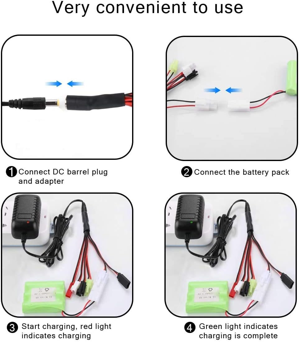 Cargador de batería HTRC NiMH y NiCd Cargador de batería universal RC (2-10S)