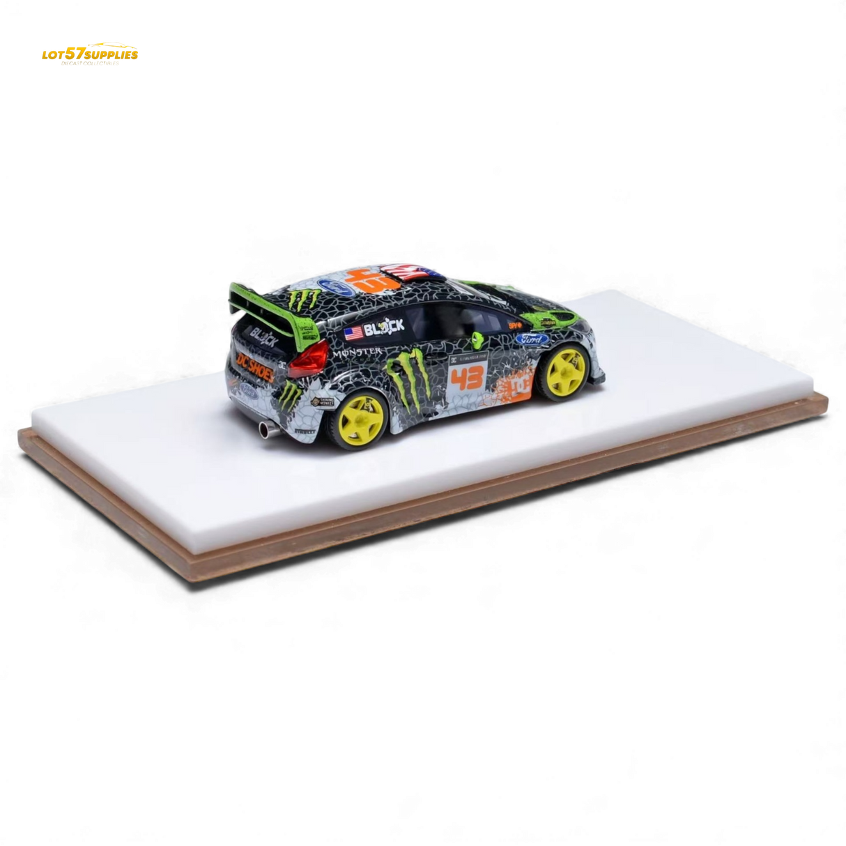 (Pre-Order) Minicraftsman Ken Block Ford Fiesta Gymkhana Livery 1:64