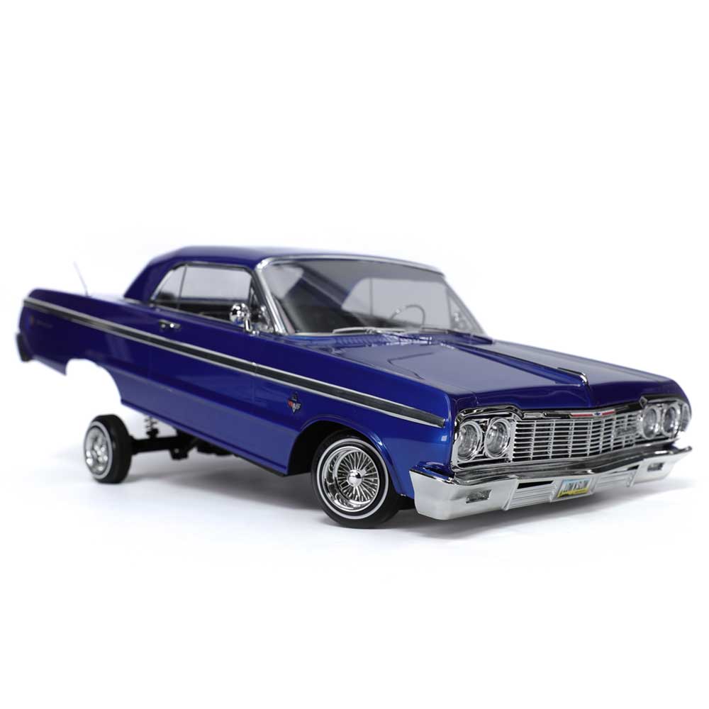Redcat RER14407 SixtyFour "Kandy N Chrome" 1/10 RTR Scale Hopping Lowrider (Blue) w/2.4GHz Radio