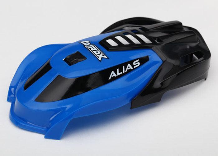Traxxas 6612 Canopy Blue/Screws Alias 1.6x5mm BCS