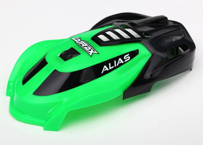 Traxxas 6614 Canopy Green/Screws Alias 1.6x5mm BCS