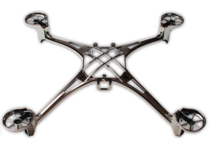 Traxxas 6623X Main frame/ 1.6x5mm BCS Black Chrome Latrax Alias (4)