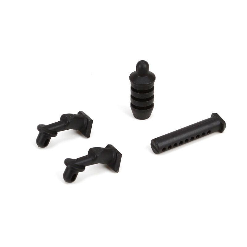 Vaterra VTR240009 Body Mounts, Side & Front Only: GLF, GLU