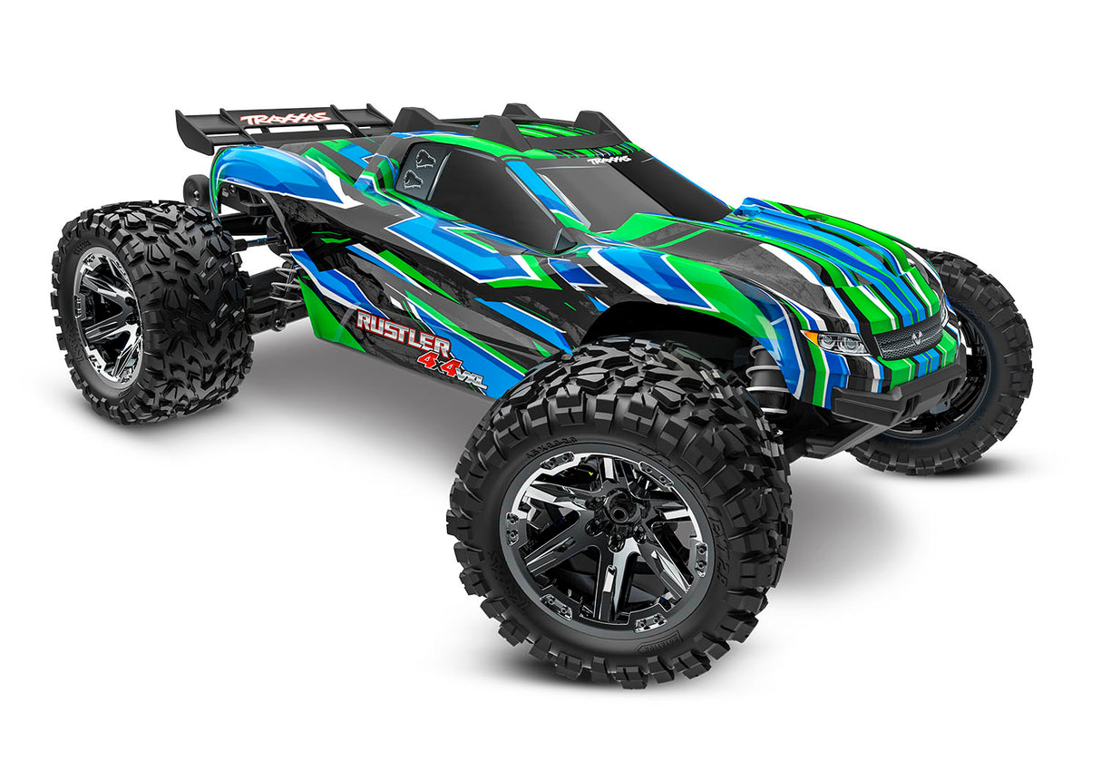 TRAXXAS RUSTLER 67376-4 GRN Rustler 4X4 VXL
