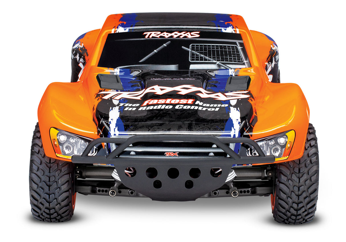 TRAXXAS 68286-4 ORANGE Slash 4X4 VXL W/ NEW CLIPLESS BODY