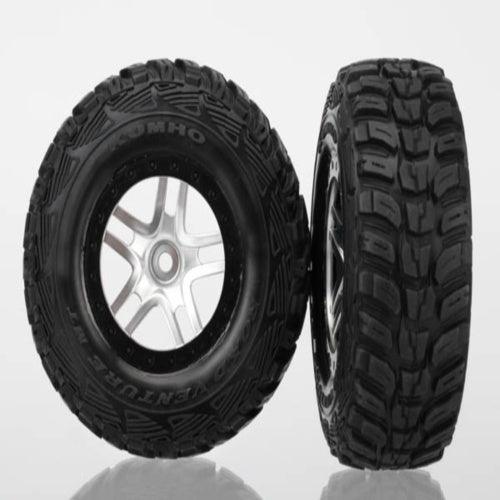 Traxxas 6874R Rear Mounted S1 Kumho Tires/Wheels Split-Spoke4