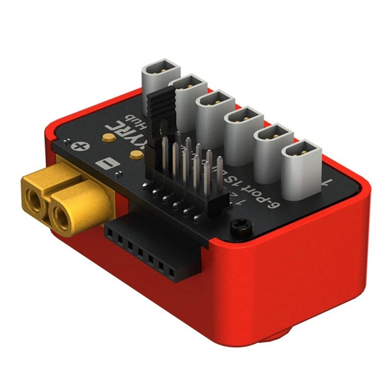 SkyRC OSH 6-Port 1S Lithium Battery Charging Hub w/ BT2.0 Connector
