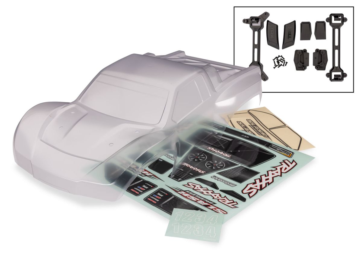 Traxxas 6958R Slash 4X4 Heavy-Duty Clipless Body