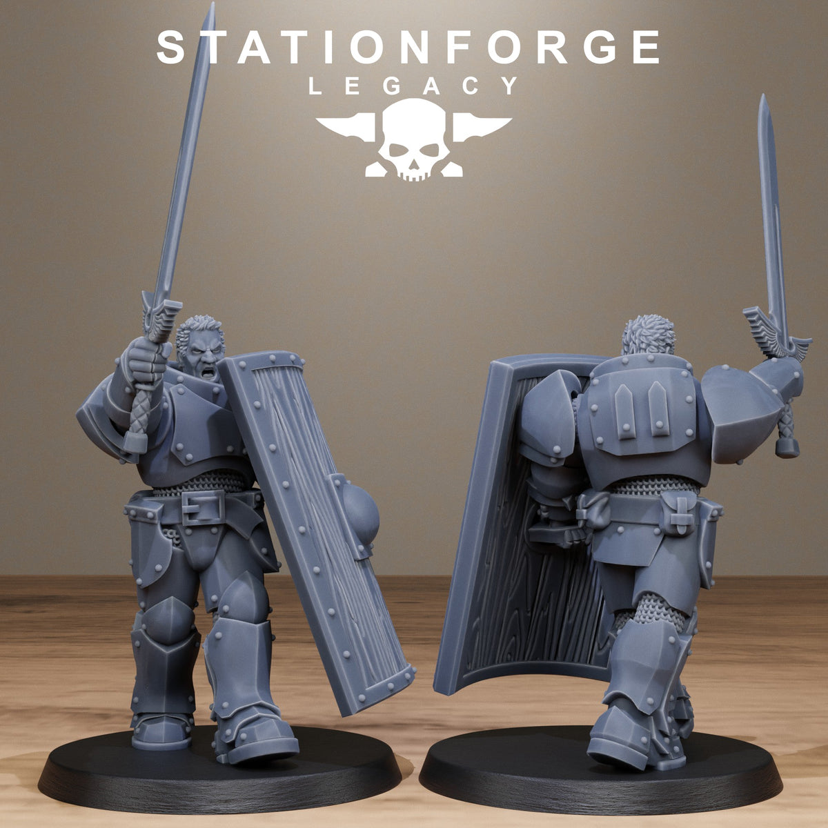 3D Printed Solaris Phalanx by StationForge Miniatures