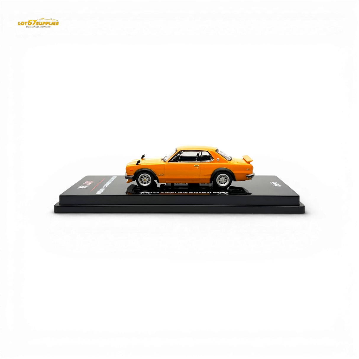 Inno64 Nissan Skyline 2000 GT-R KPGC10 Orange 1:64