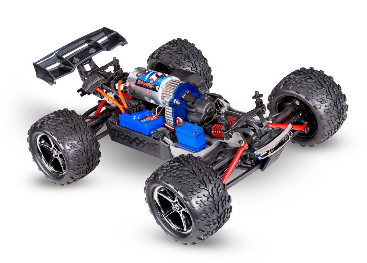 Traxxas 71054-8 ROUGE 1/16 E-REVO RTR 4WD CAMION MONSTRE ÉLECTRIQUE