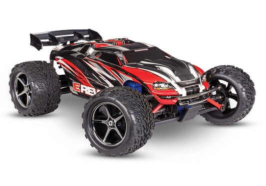 Traxxas 71054-8 RED 1/16 E-REVO RTR 4WD ELECTRIC MONSTER TRUCK