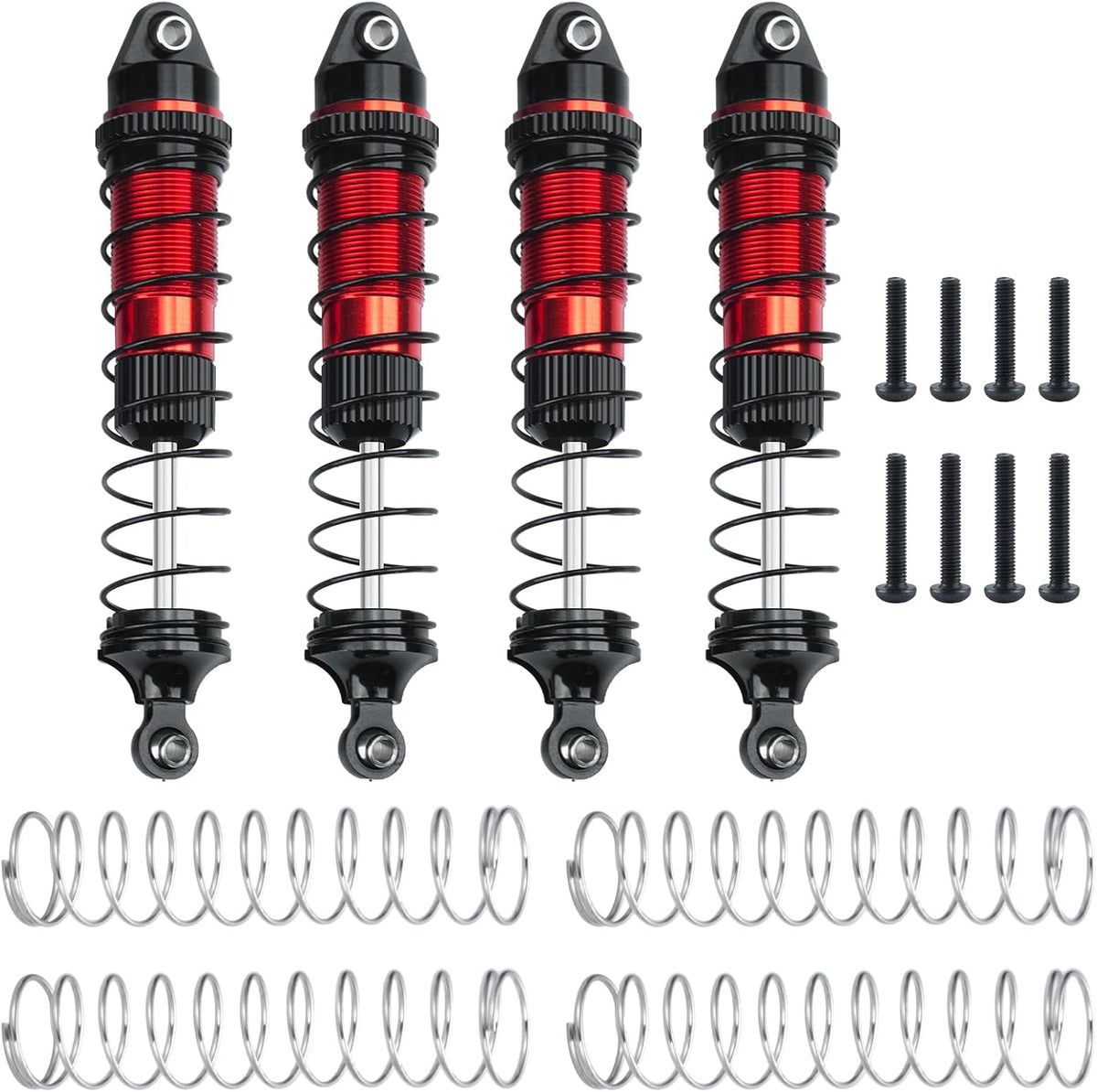 IRonManRc Losi Mini LMT Aluminum Shocks (4) Blue , Black OR Red
