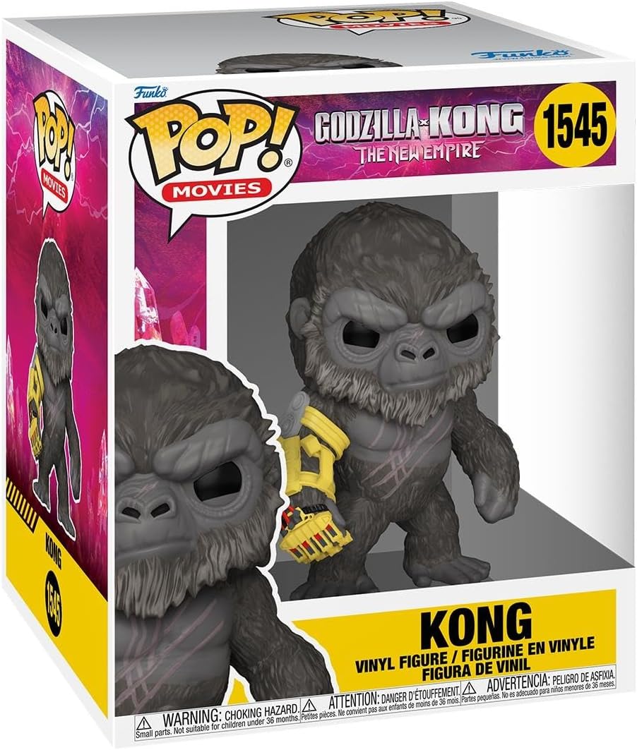 Funko Pop! 1545 Super: Godzillla x Kong: The New Empire  Kong with Mechanical Arm