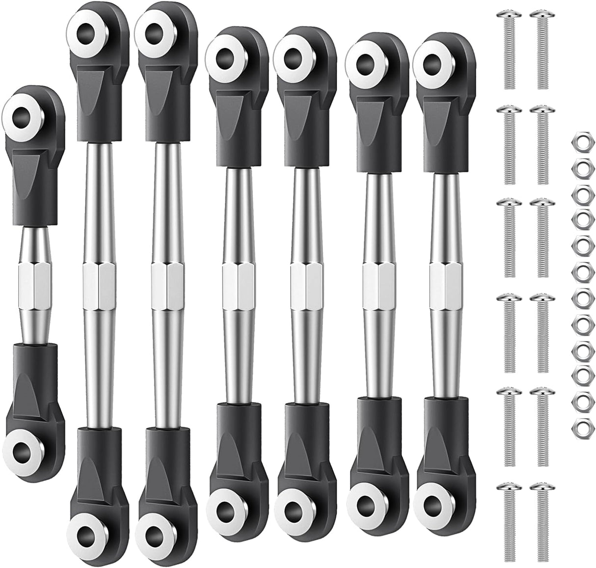 IHN Traxxas Slash Rustler Stampede 4x4 Aluminum Alloy Adjustable Tie Rods