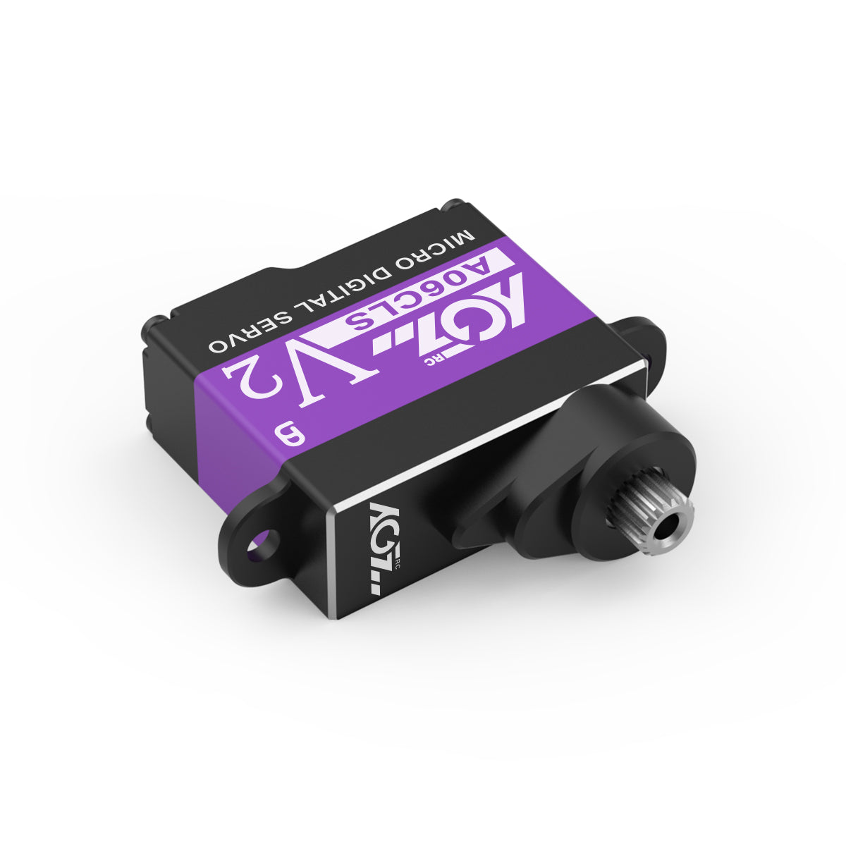 AGFRC A06CLS V2 Aluminum Case 20T High Precision 3KG 0.052Sec MG 7g Micro Digital Servo for Mini Z
