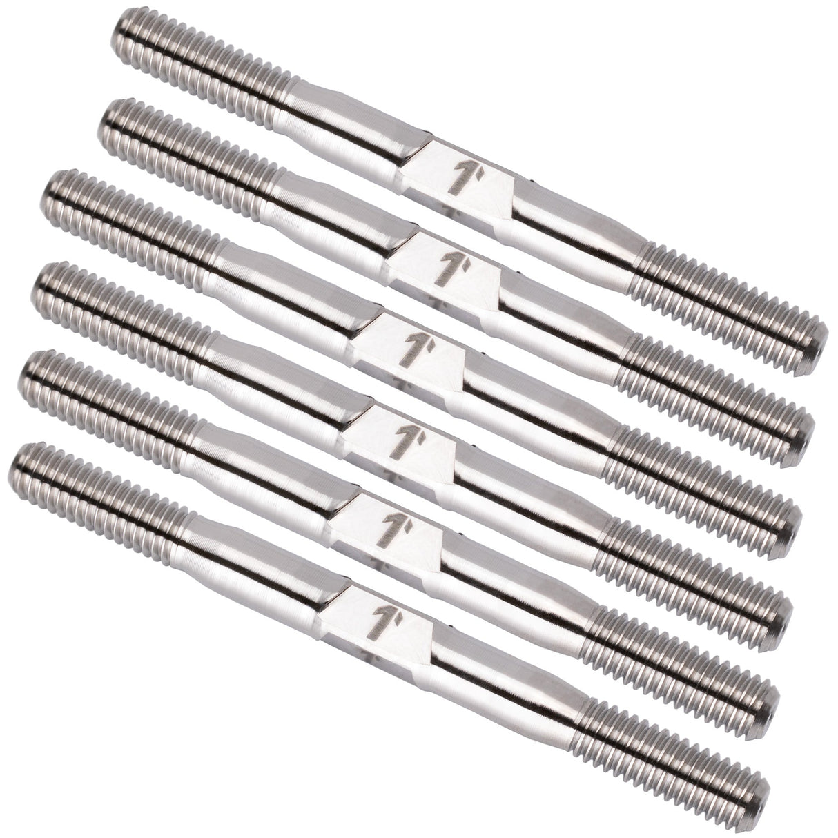 1up Racing Pro Duty Titanium Turnbuckle Set - PR Racing B10R