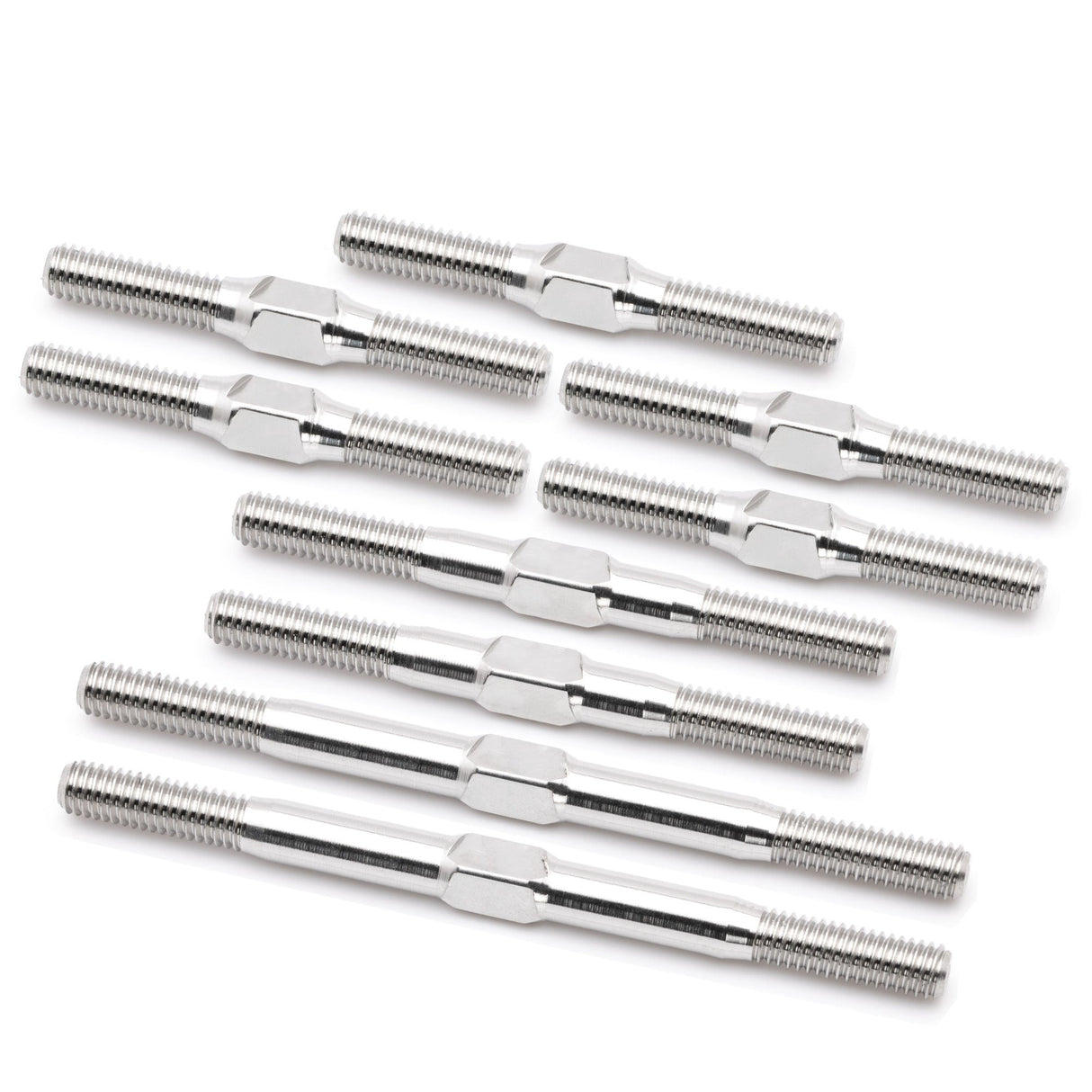 1up Racing Pro Duty Titanium Turnbuckle Set - AE TC8