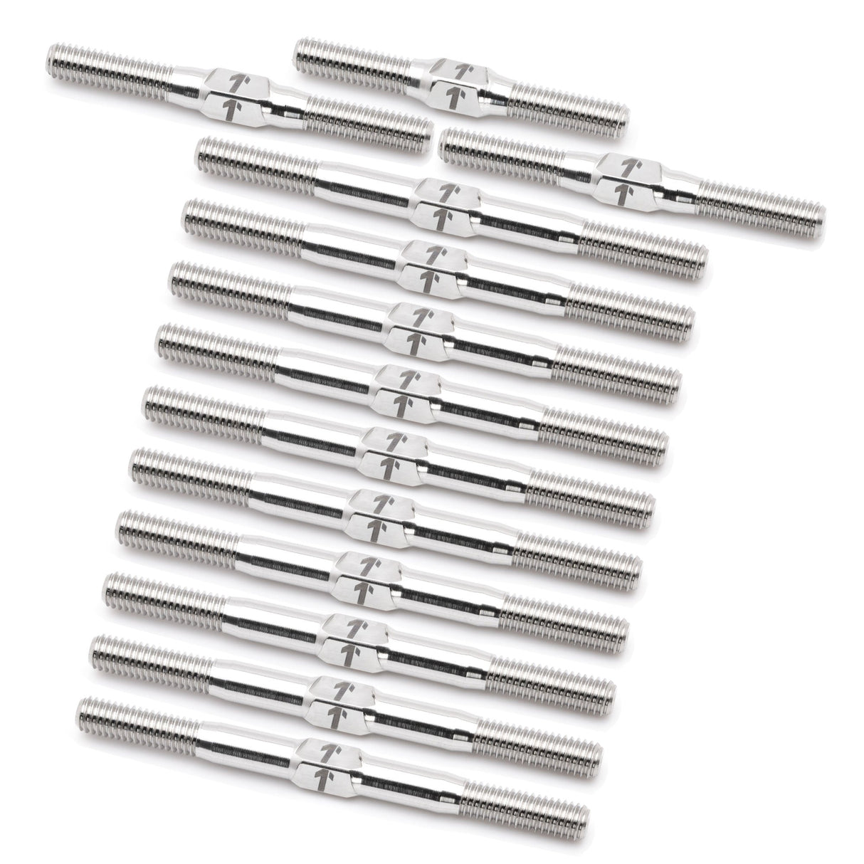 1up Racing Pro Duty Titanium Turnbuckle Set - XRAY X4 '25 - Hillbilly Upper Links