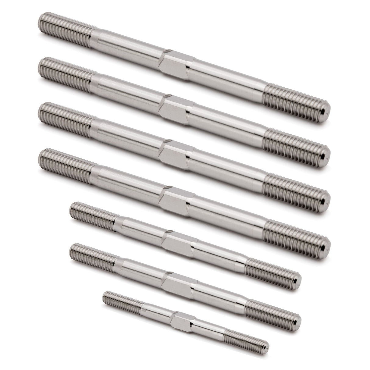 1up Racing Pro Duty Titanium Turnbuckle Set - Tekno NB48 2.2