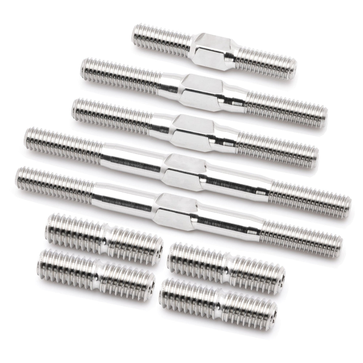1up Racing Pro Duty Titanium Turnbuckle Set - Yokomo MS 1.0