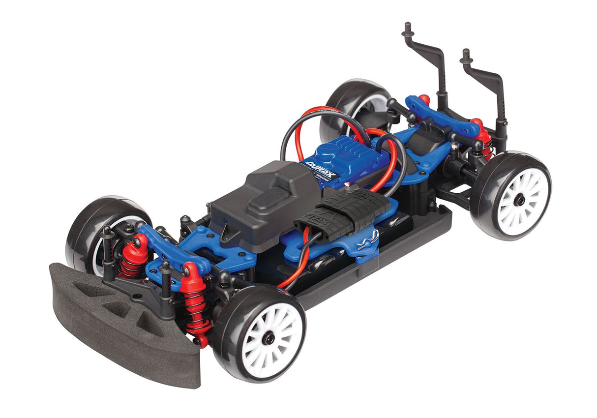 TRAXXAS 75054-5 1/18 LATRAX RALLY VERDE, AZUL Y NEGRO