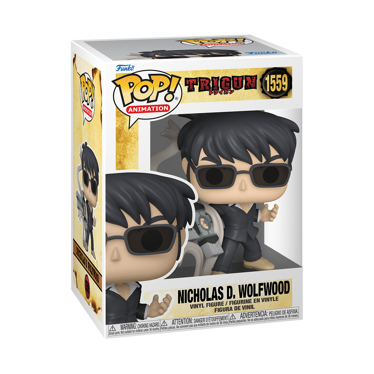 POP! Animation: Trigun- NW w/Punisher