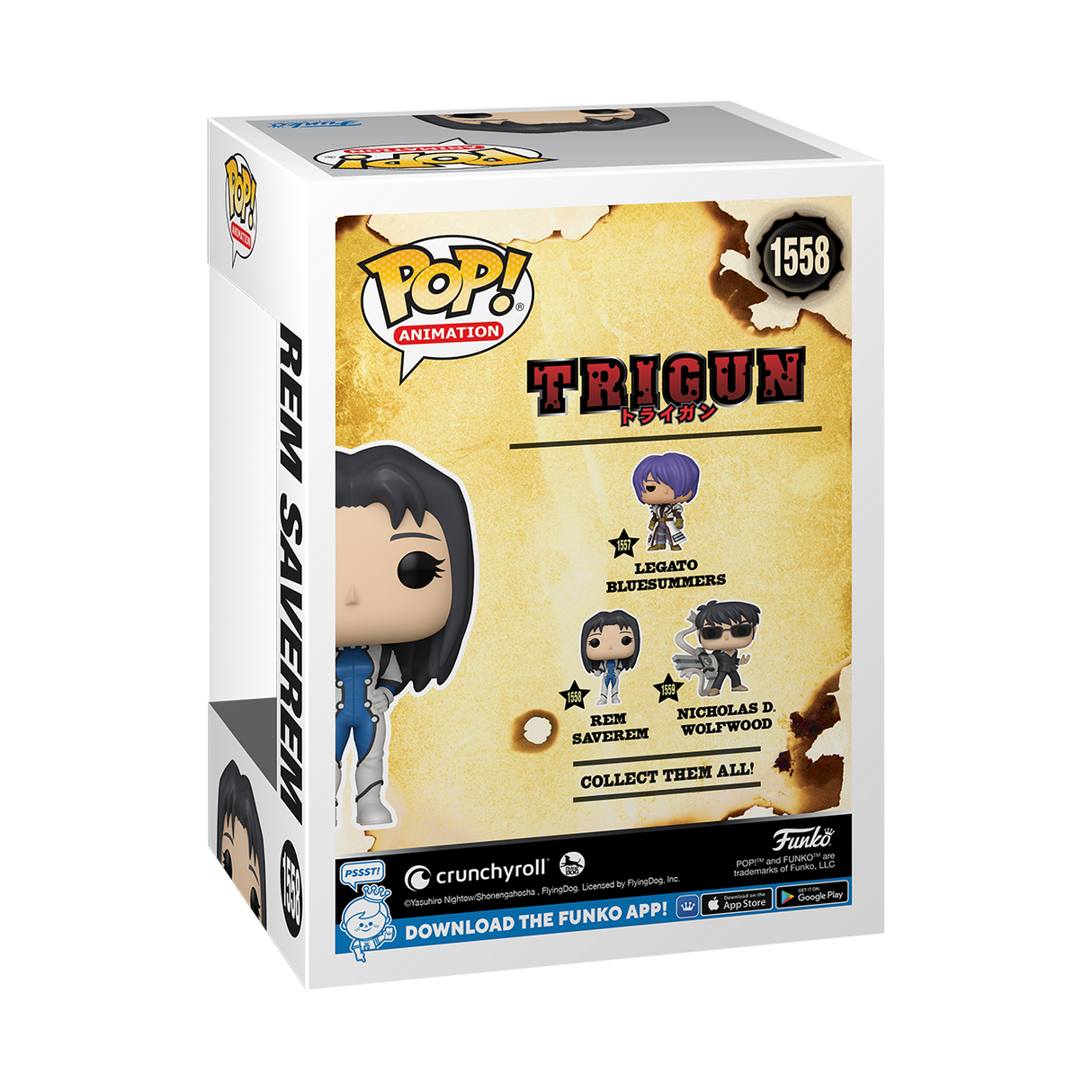 POP! Animation: Trigun- Rem Saverem