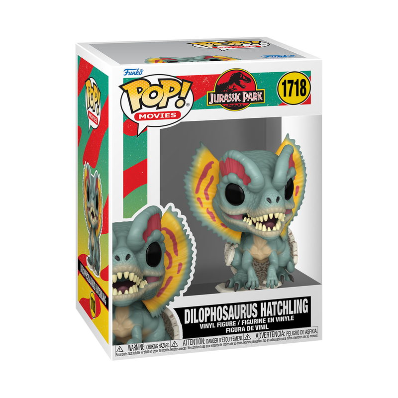 (PRE-ORDER) POP! Movies: JP Hatchling - Dilophosaurus