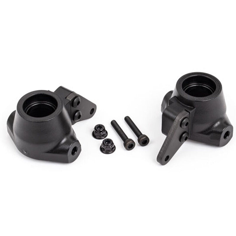 Traxxas 9637A Sledge Steering Blocks Left/Right Arms Aluminum Dark-Anodized TRA1