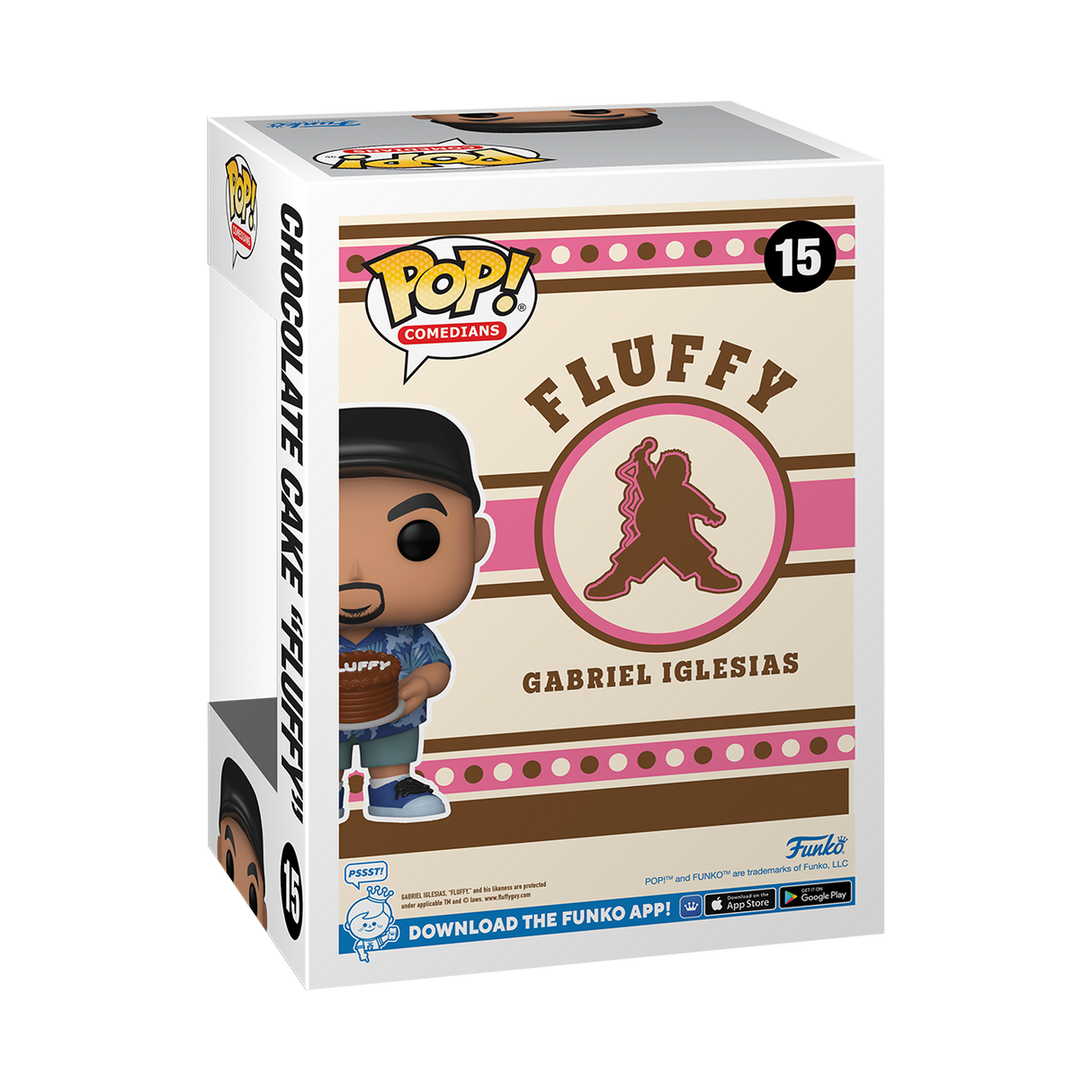 POP! Comedians: Fluffy w/ Cake (SC) (Specialty Series Exclusive)