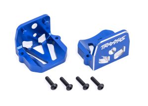 TRAXXAS 7760-BLUE MOTOR MOUNT ALUM BLUE (F&R)