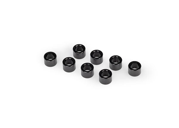 Traxxas 7888 Spacer, shock cap, 6061-T6 aluminum (black-anodized) (8)