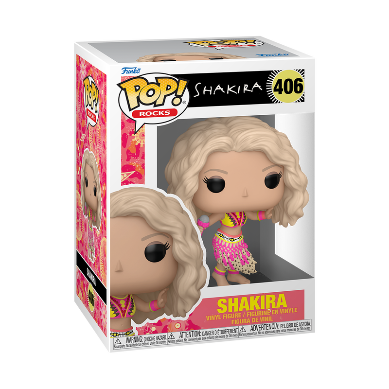 (PRE-ORDER) POP! Rocks: Shakira- Waka Waka