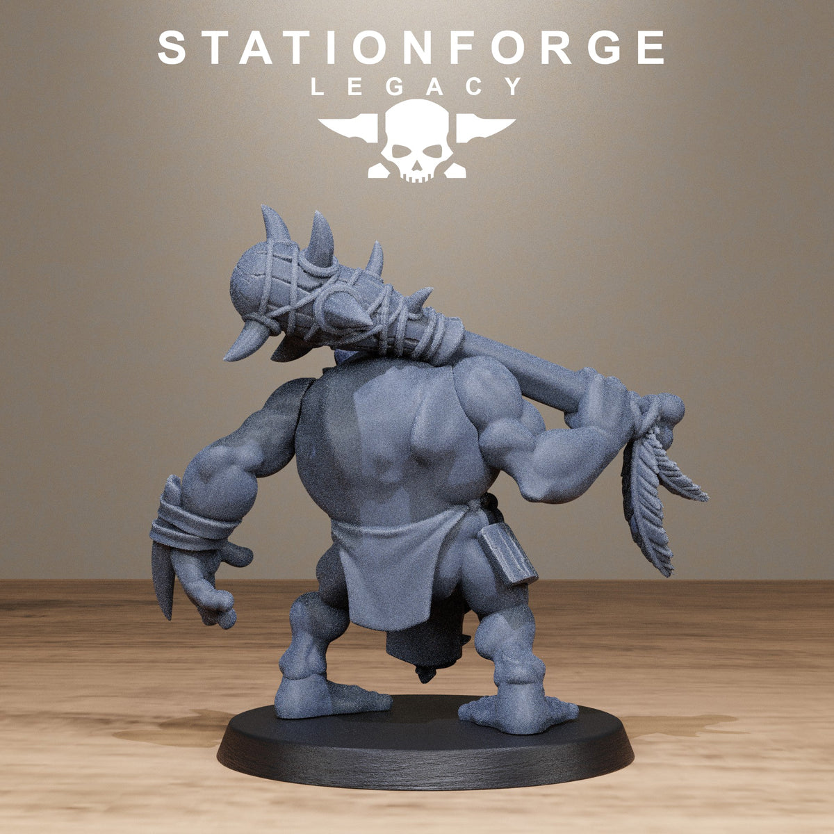 3D Printed Bogkin Ogres by StationForge Miniatures