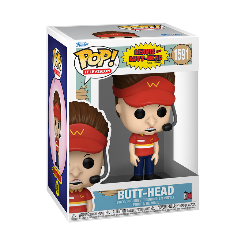 FUNKO POP! 1591 Butt-Head (Burger World Uniform)