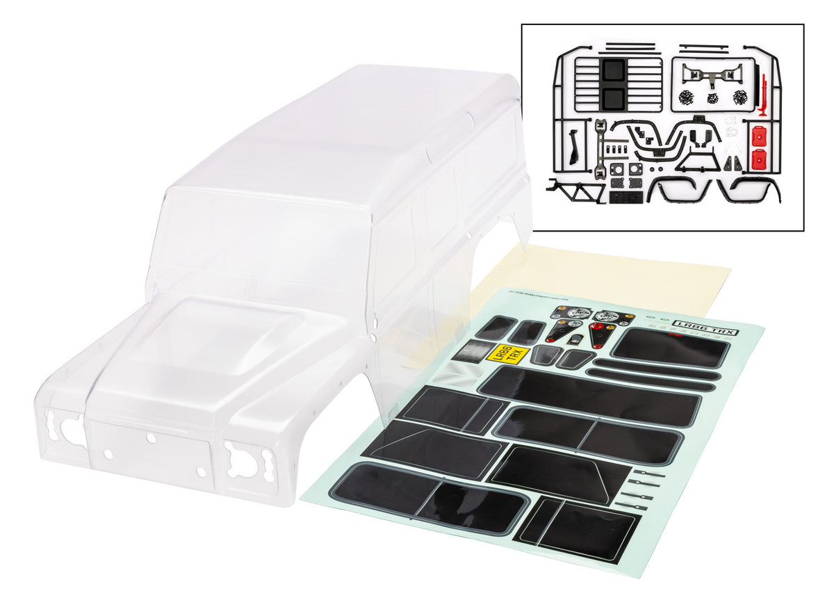 Traxxas 8050-BLK Land Rover Defender Black Body