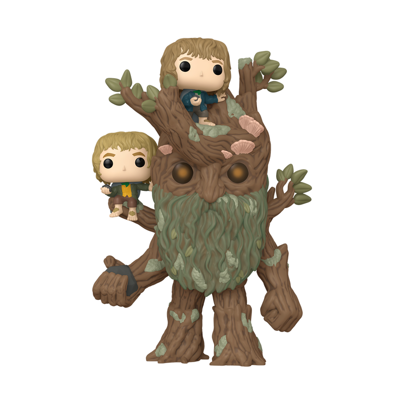 (PRE-ORDER) POP! Super: LOTR- Treebeard w/Mary & Pip