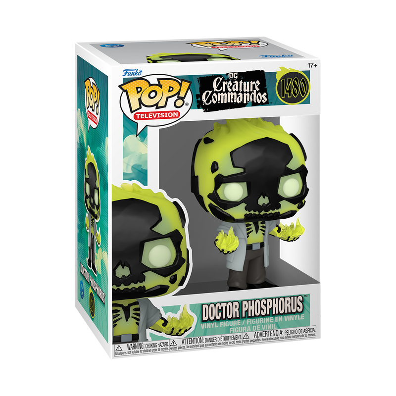 (PRE-ORDER) POP TV: Creature Commandos S1 - Dr. Phosphorus