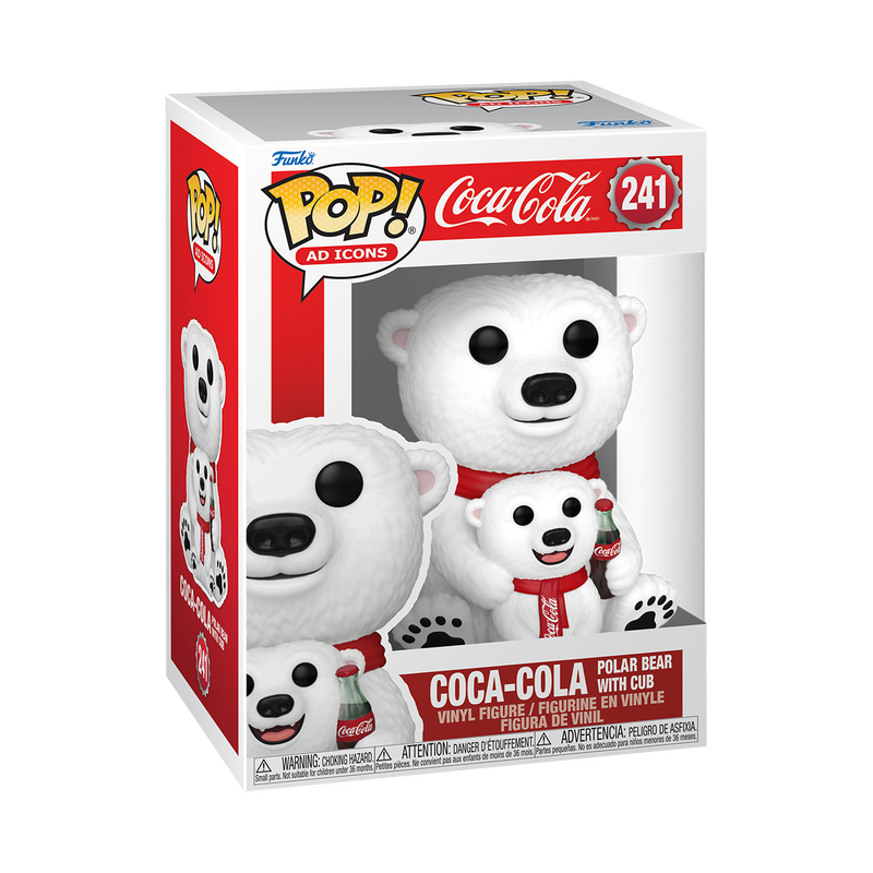 (PRE-ORDER) POP! AD Icon: Coca-Cola Bear w/Cub