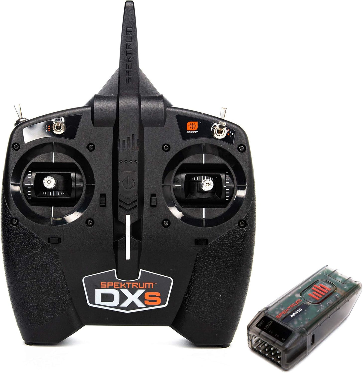 Système radio Spektrum RC DXS DSMX à 7 canaux avec récepteur AR410 (sans servos)