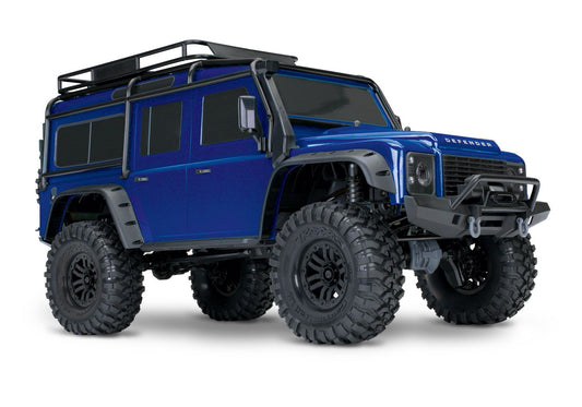 Traxxas 82056-4-blue TRX-4 1/10 Scale Trail Rock Crawler w/Land Rover Defender