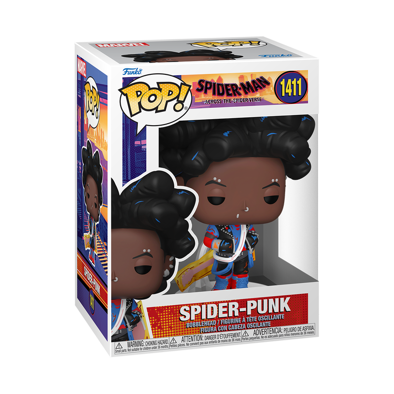 (PRE-ORDER) POP! Marvel: S-M:ATSV S2- Spider-Punk(UN)