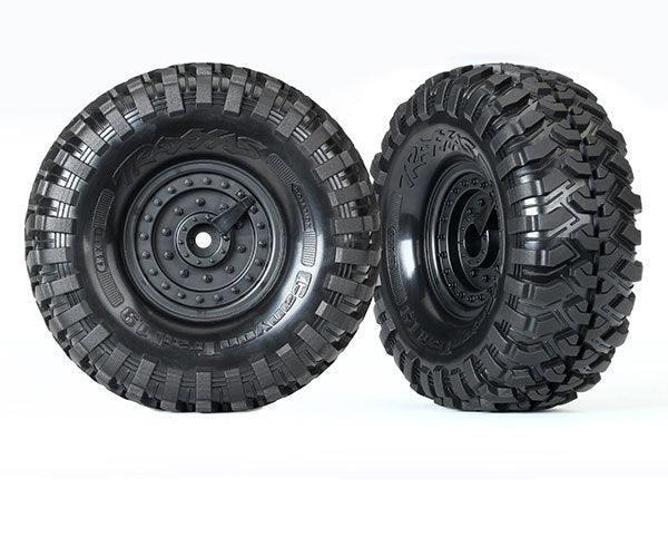 Traxxas 8273 Canyon Trail 1.9 Tires & wheels Mounted (2) TRX-4 Tactical